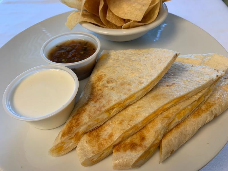 Cheese Quesadilla (Vegetarian) (810 cal)